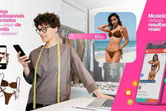 O FotoModel facilita a criação de moodboards profissionais com agilidade e realismo.