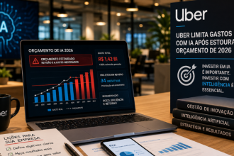 Uber limita gastos com IA após estourar orçamento de 2026: o que isso ensina às empresas